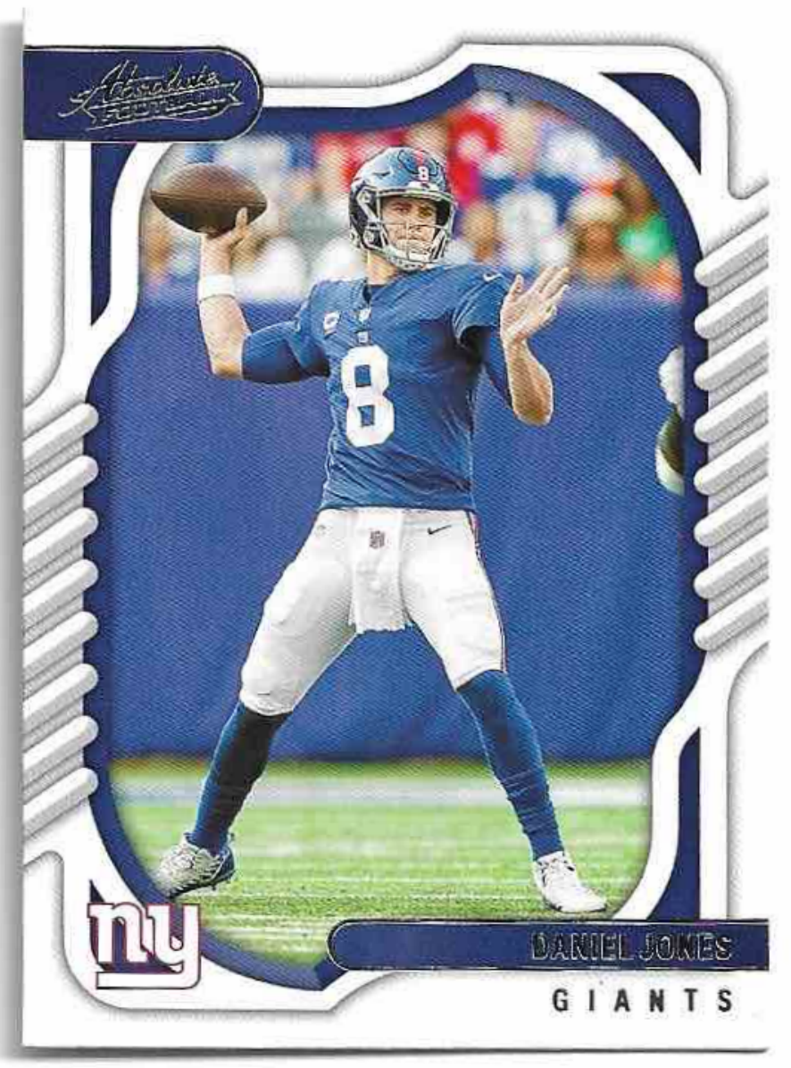 DANIEL JONES 2022 Panini Absolute Football