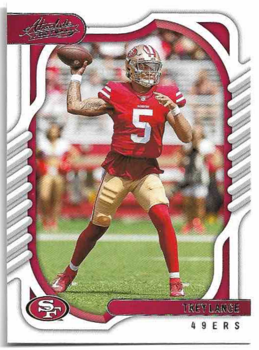 TREY LANCE 2022 Panini Absolute Football