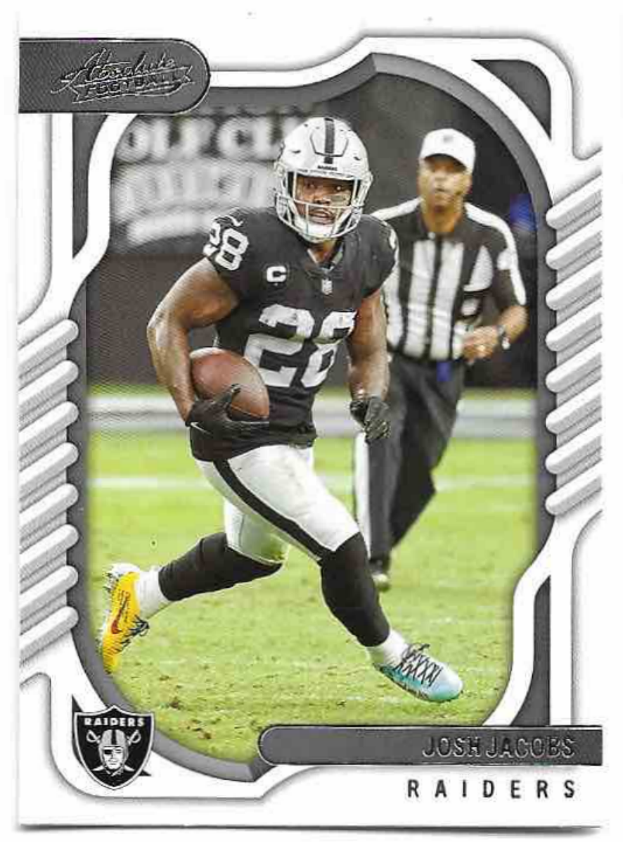 JOSH JACOBS 2022 Panini Absolute Football