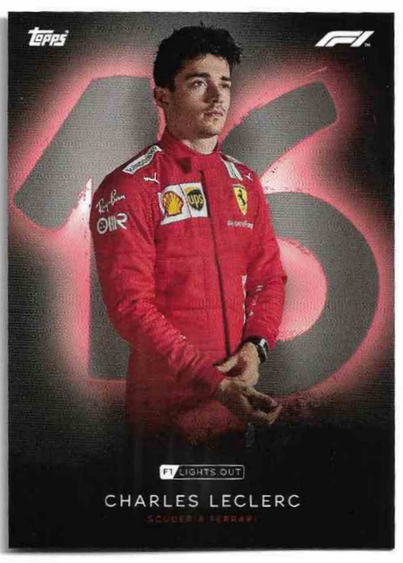 CHARLES LECLERC 2021 Topps Formula 1 Lights Out
