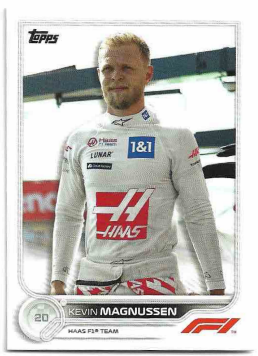 KEVIN MAGNUSSEN 2022 Topps Formula 1