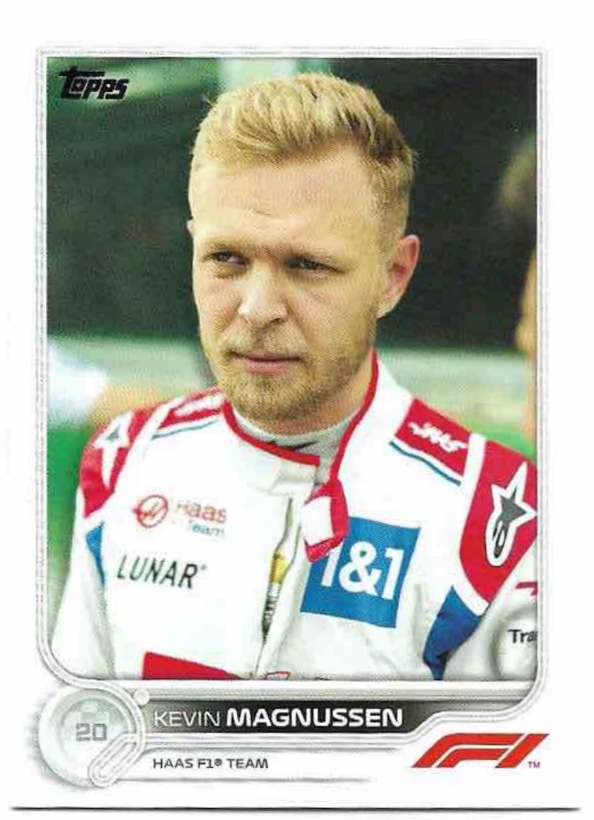 KEVIN MAGNUSSEN 2022 Topps Formula 1