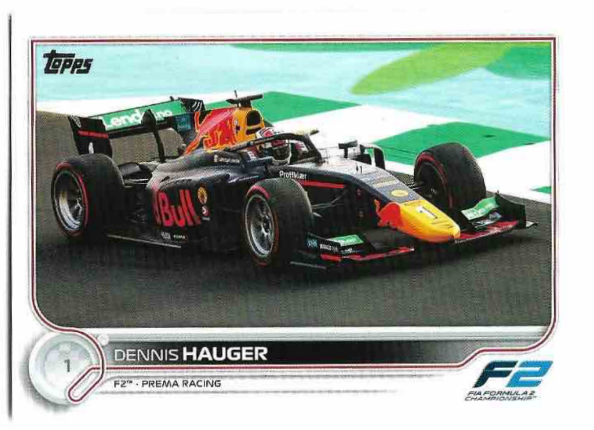 DENNIS HAUGER 2022 Topps Formula 1