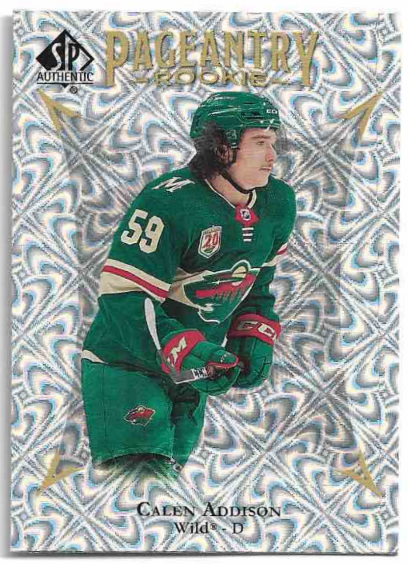 Rookie Pageantry CALEN ADDISON 21-22 UD SP Authentic