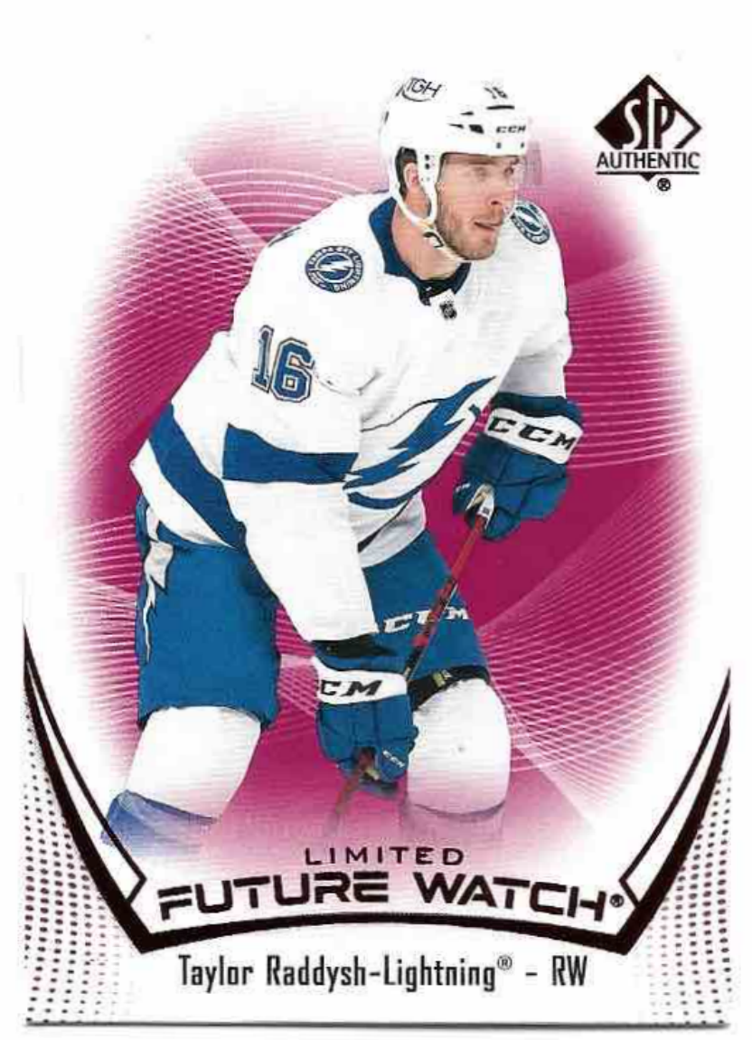 Rookie Limited Red Future Watch TYLER RADDYSH 21-22 UD SP Authentic