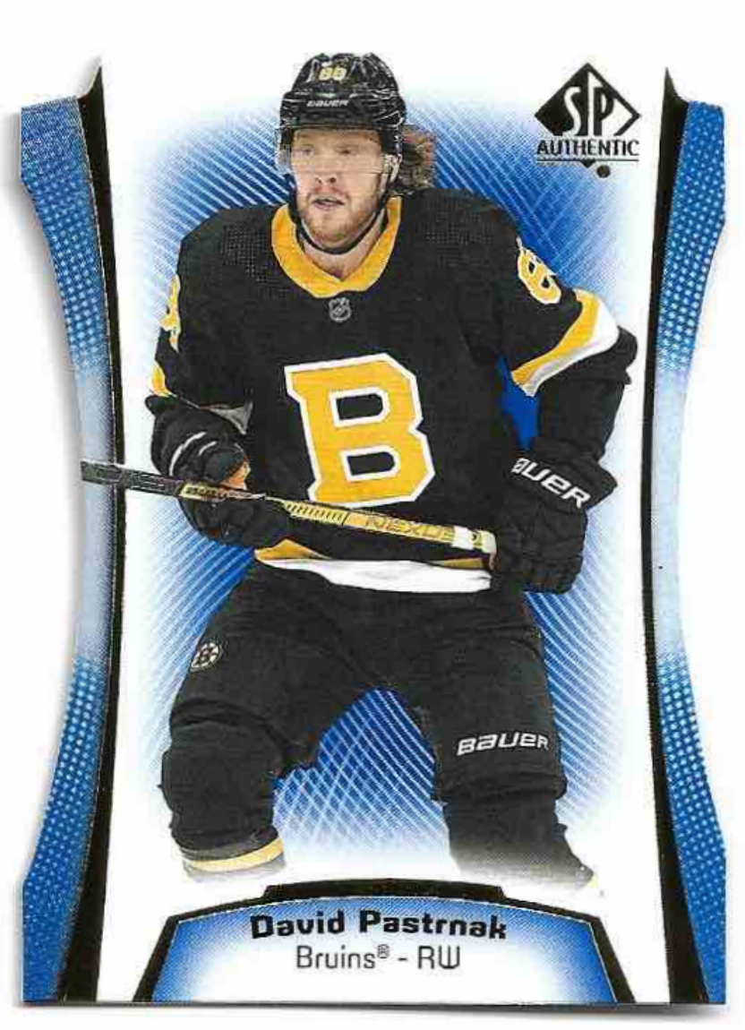 Blue SP Die-Cut DAVID PASTRŇÁK 21-22 UD SP Authentic