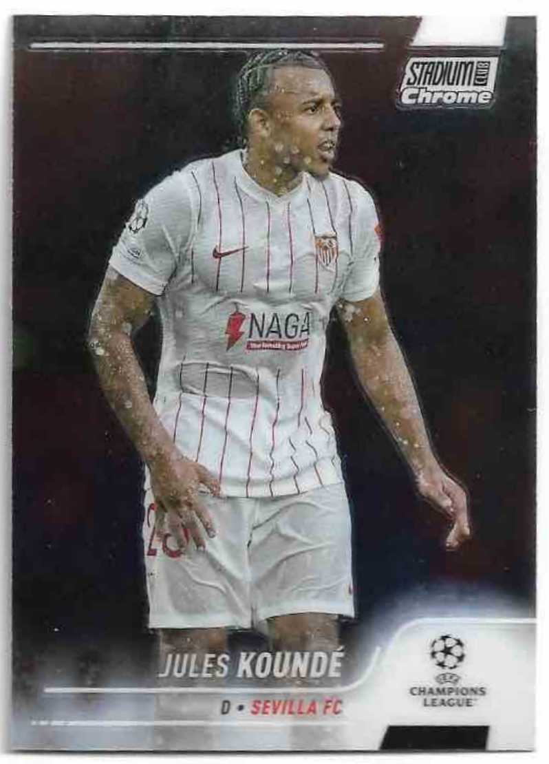 JULES KOUNDE 21-22 Topps Stadium Club Chrome UCL