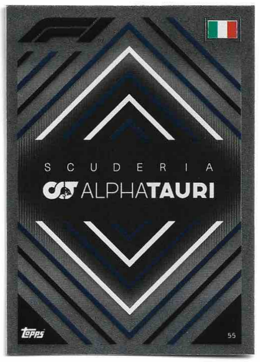 Team Logo ALPHATAURI 2022 Topps Turbo Attax
