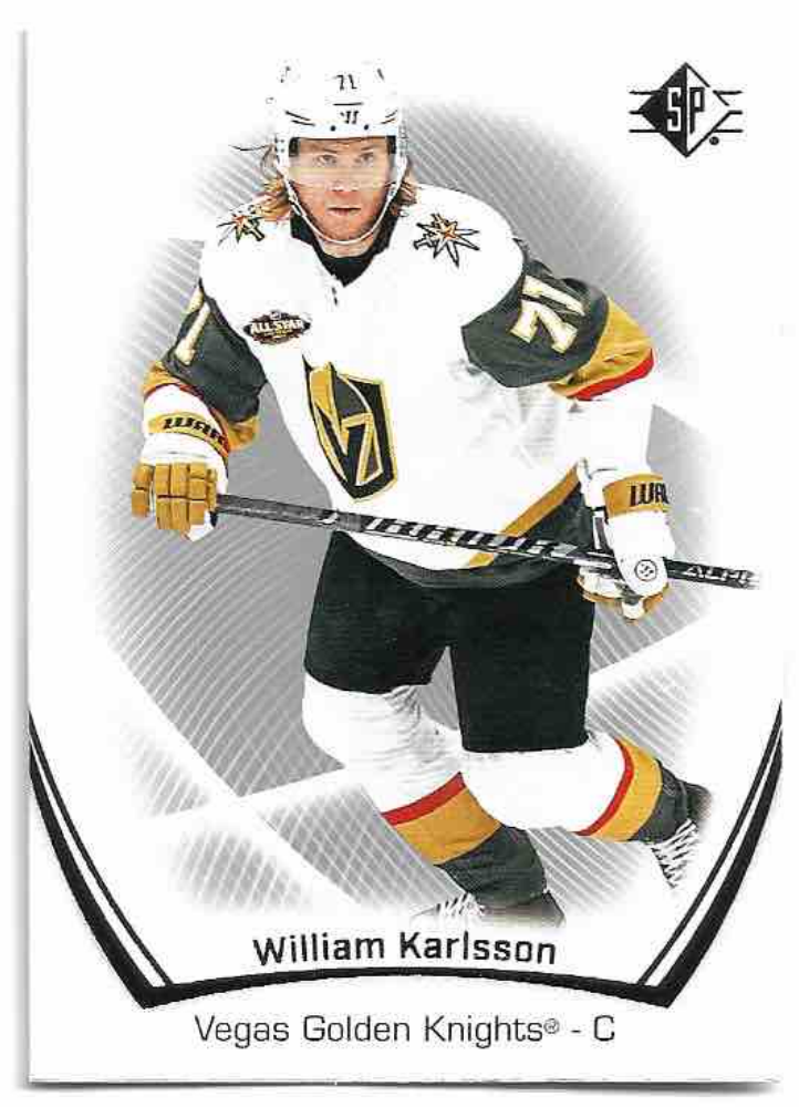 WILLIAM KARLSSON 21-22 UD SP Hockey