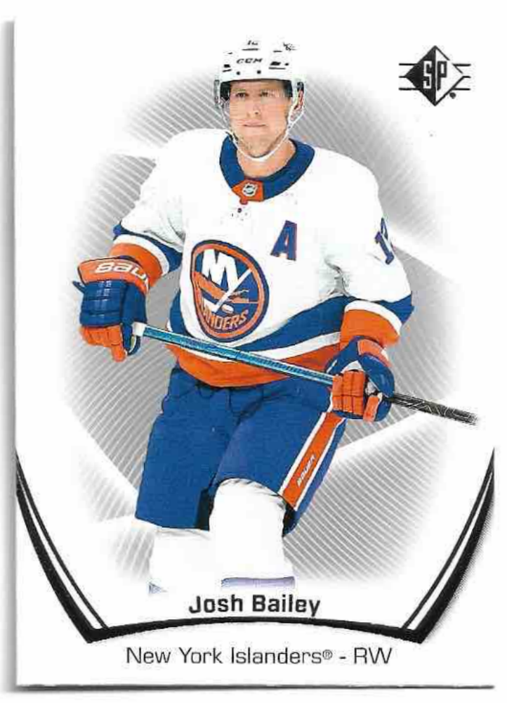 JOSH BAILEY 21-22 UD SP Hockey