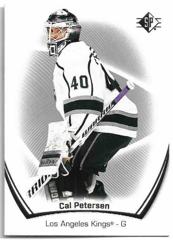 CAL PETERSEN 21-22 UD SP Hockey