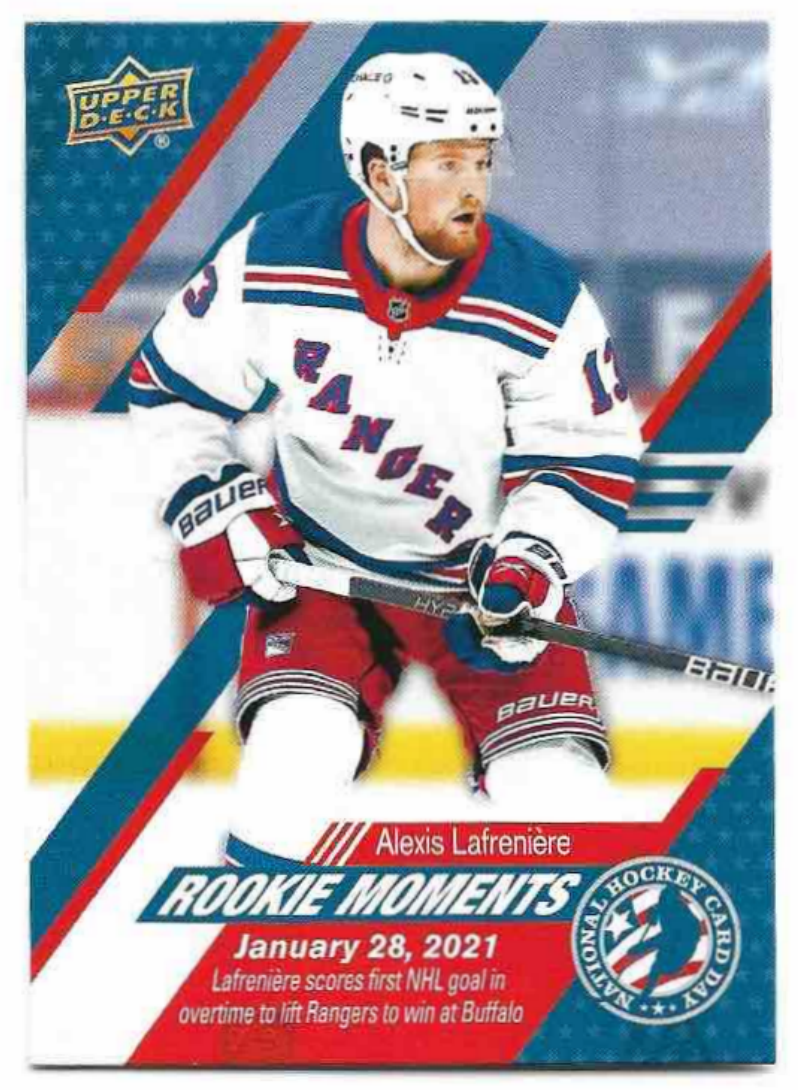 Rookie Moments - USA ALEXIS LAFRENIERE 20-21 UD National