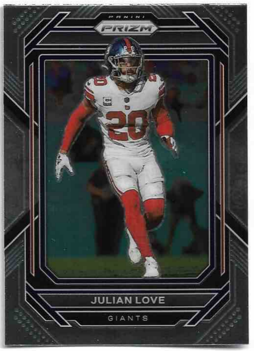 JULIAN LOVE 2022 Panini Prizm Football