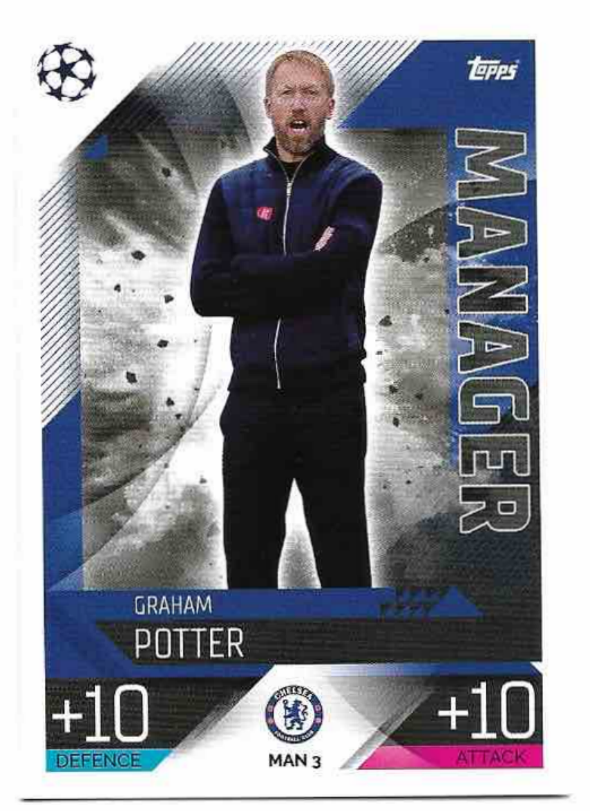 Manager GRAHAM POTER 2023 Match Attax Extra UCL