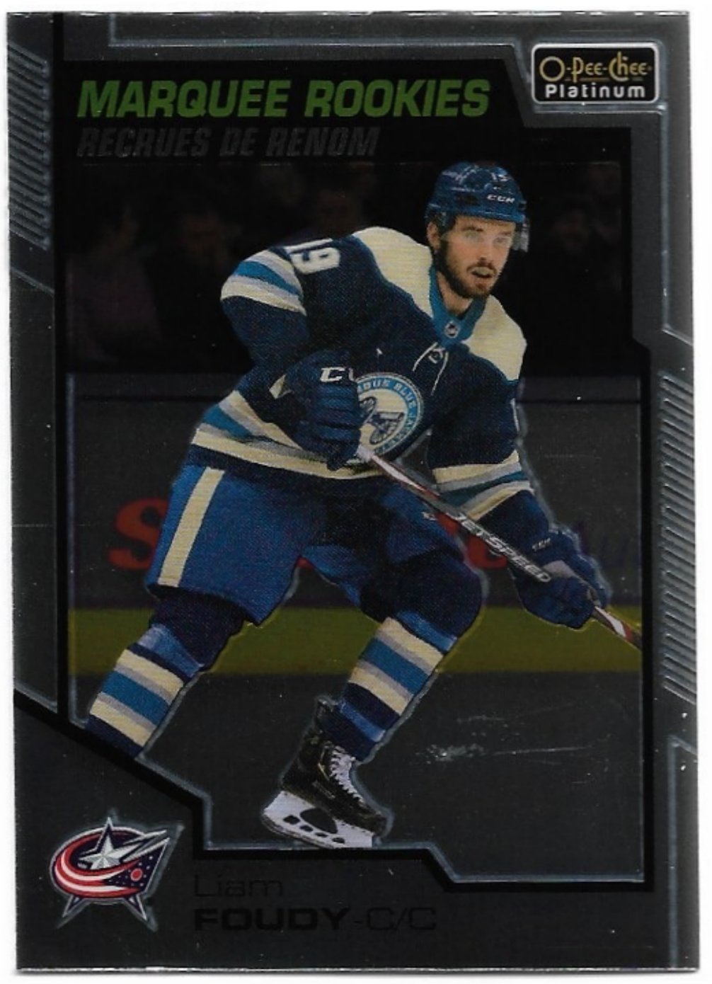 Marquee Rookies LIAM FOUDY 20-21 UD O-Pee-Chee OPC Platinum