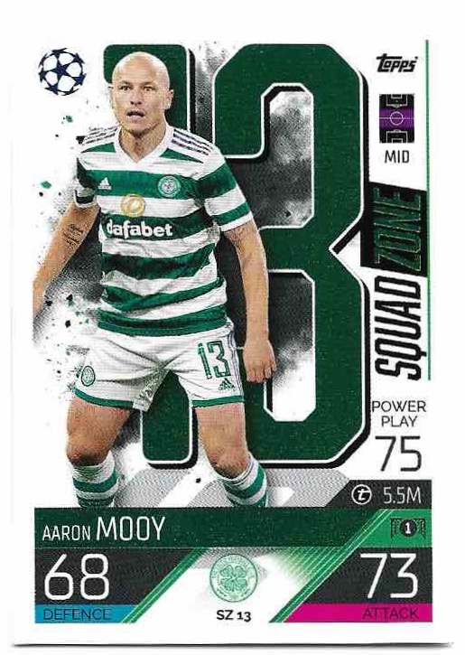 Squad Zone AARON MOOY 2023 Match Attax Extra UCL