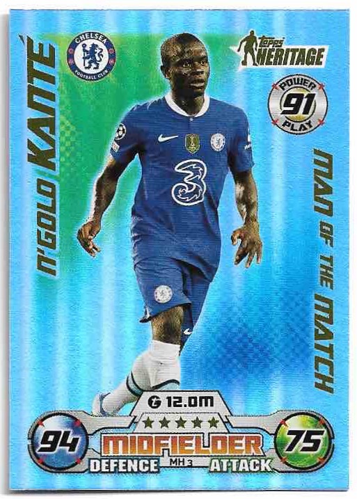 Heritage N'GOLO KANTE 2023 Match Attax Extra UCL
