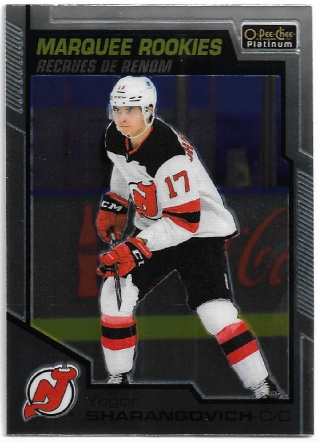Marquee Rookies YEGOR SHARANGOVICH 20-21 UD O-Pee-Chee OPC Platinum