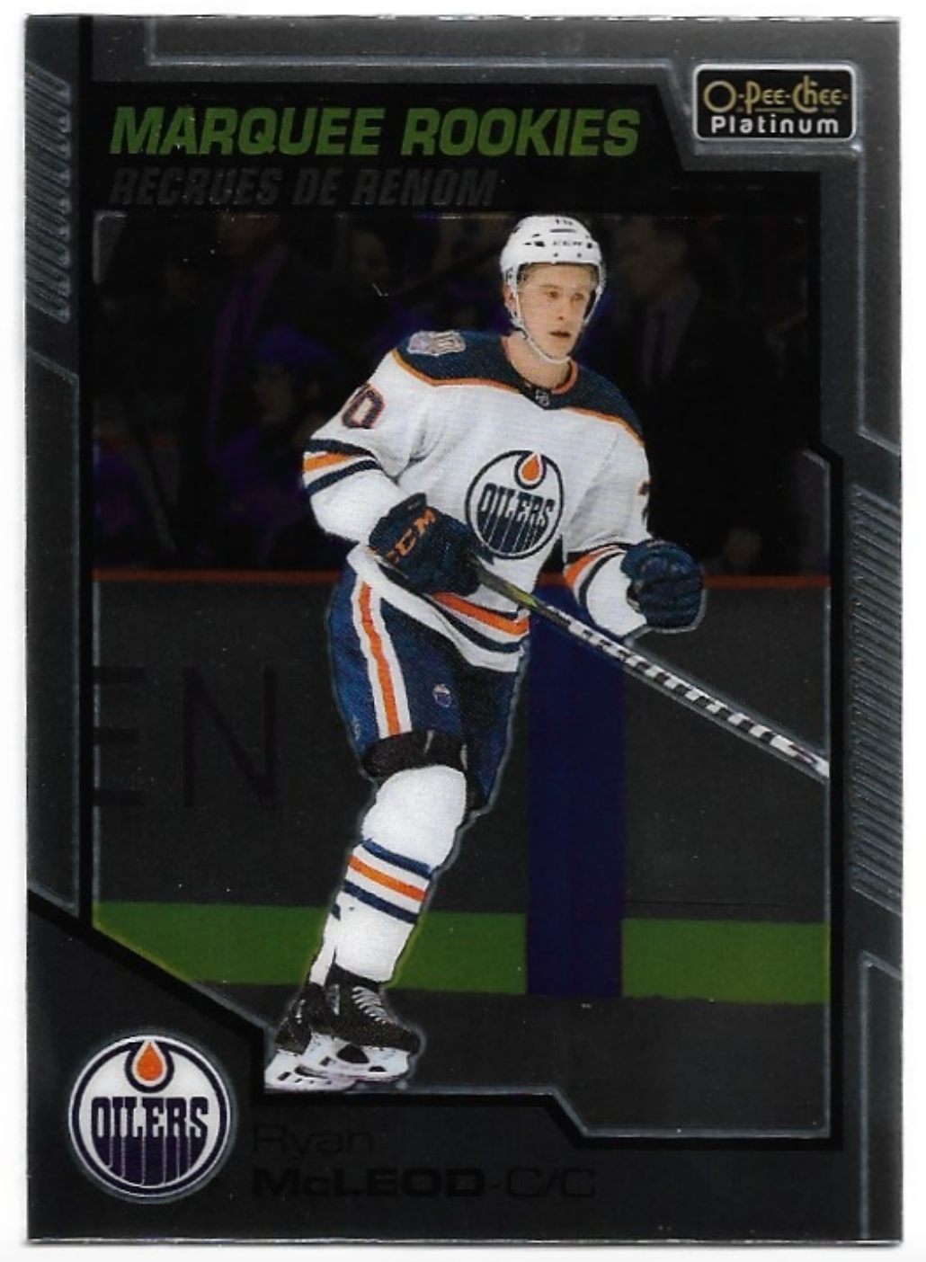 Marquee Rookies RYAN MCLEOD 20-21 UD O-Pee-Chee OPC Platinum