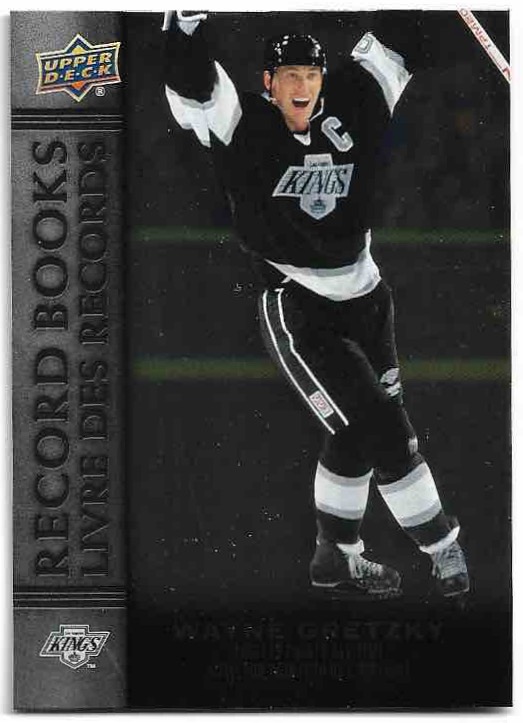 Record Books WAYNE GRETZKY 2023 UD Tim Hortons Legends