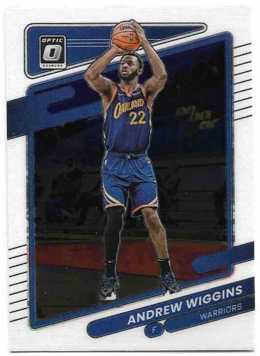 ANDREW WIGGINS 21-22 Panini Donruss Optic Basketball