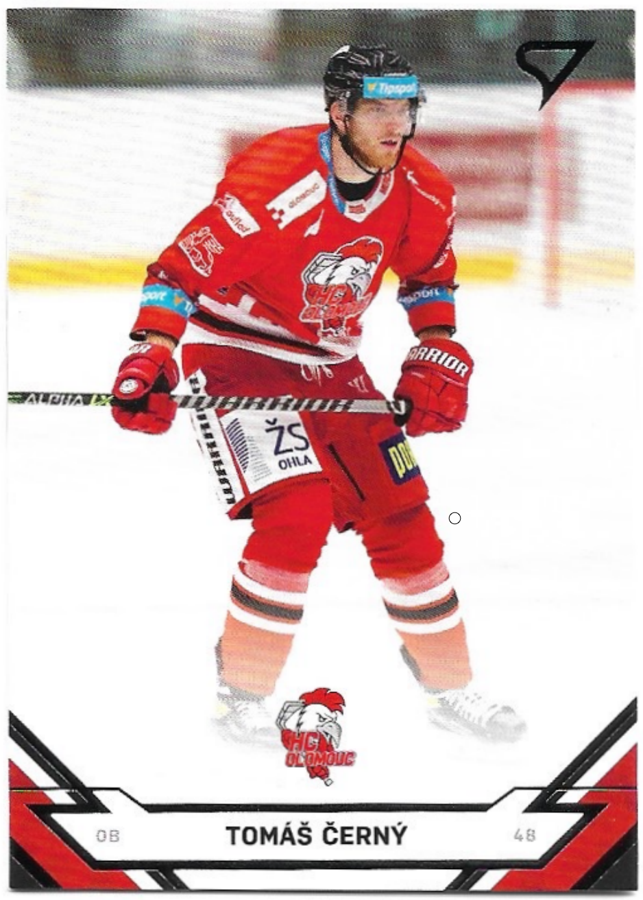 TOMÁŠ ČERNÝ 21-22 SportZoo ELH Serie 1 (naražený růžek)