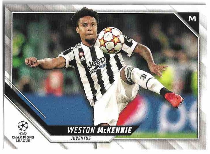 WESTON MCKENNIE 21-22 Topps UEFA Champions League