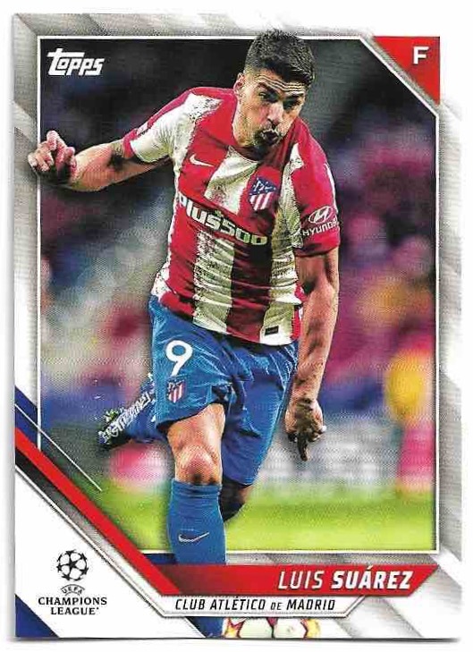 LUIS SUAREZ 21-22 Topps UEFA Champions League
