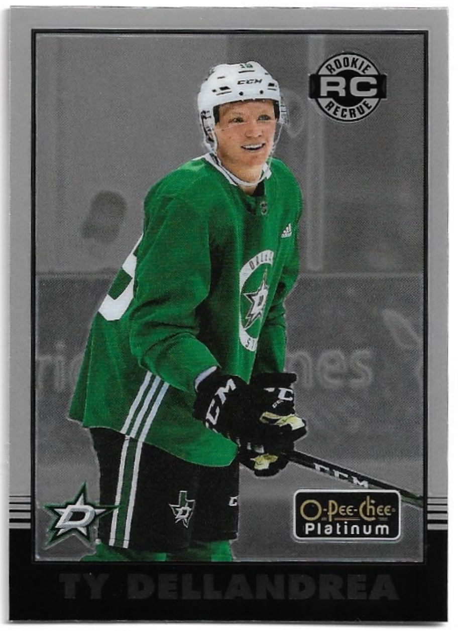 Rookie Retro TY DELLANDREA 20-21 UD O-Pee-Chee OPC Platinum