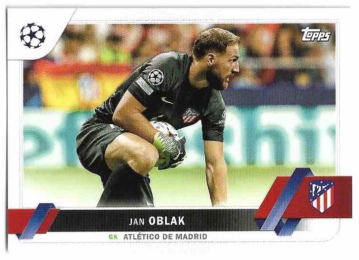 JAN OBLAK 22-23 Topps UEFA Club Competitions