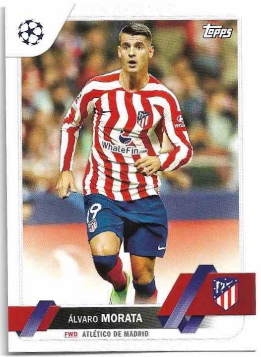 ALVARO MORATA 22-23 Topps UEFA Club Competitions