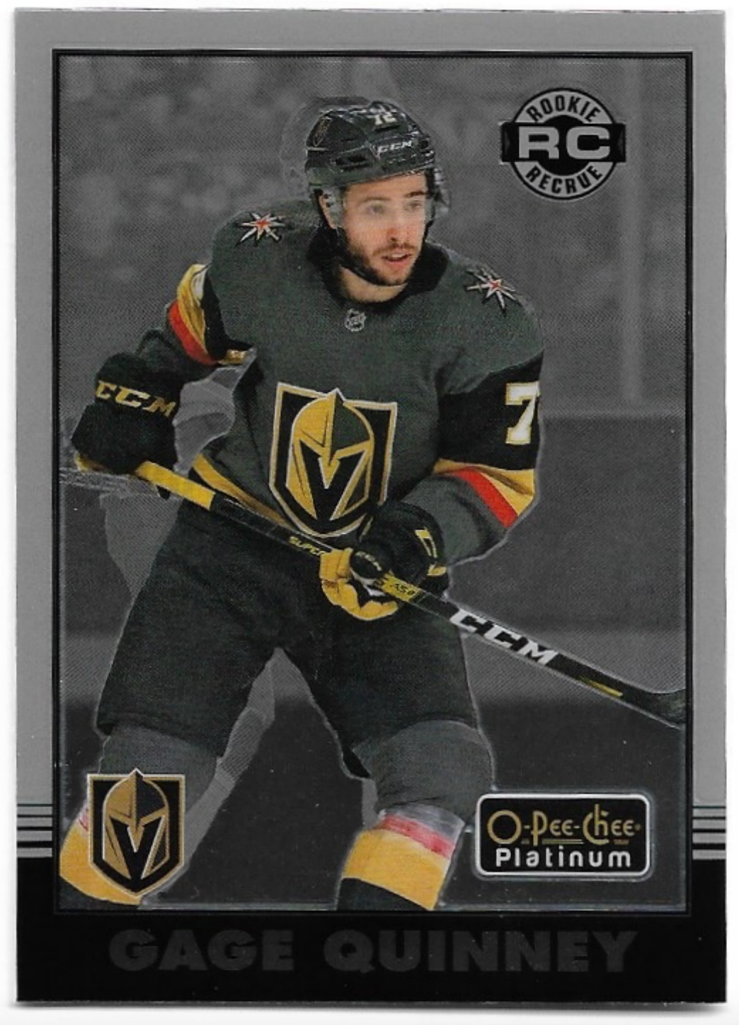 Rookie Retro GAGE QUINNEY 20-21 UD O-Pee-Chee OPC Platinum