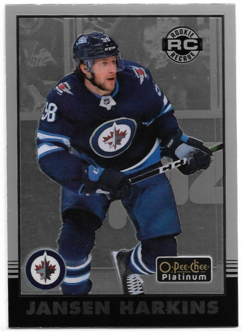 Rookie Retro JANSEN HARKINS 20-21 UD O-Pee-Chee OPC Platinum