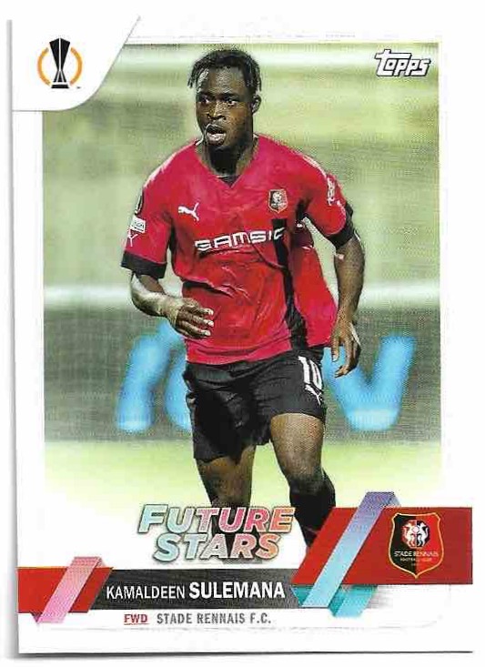 Future Stars KAMALDEEN SULEMANA 22-23 Topps UEFA Club Competitions