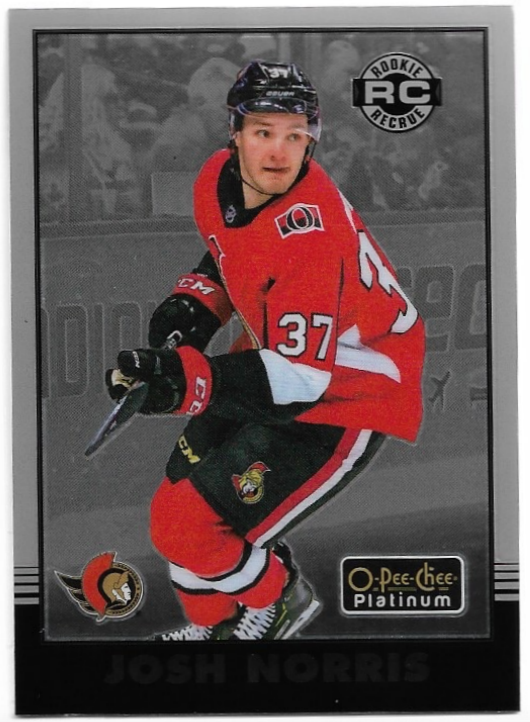 Rookie Retro JOSH NORRIS 20-21 UD O-Pee-Chee OPC Platinum