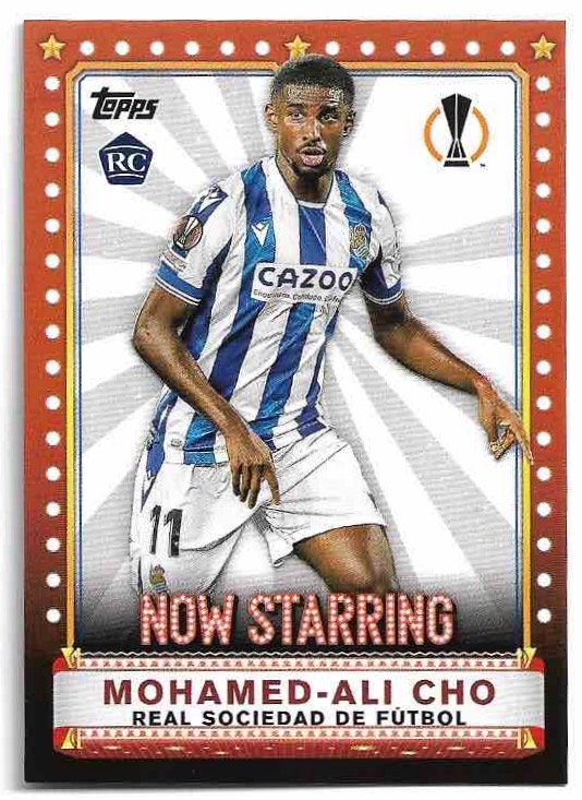 Rookie Now Starring MOHAMED-ALI CHO 22-23 Topps UEFA Club Competitions