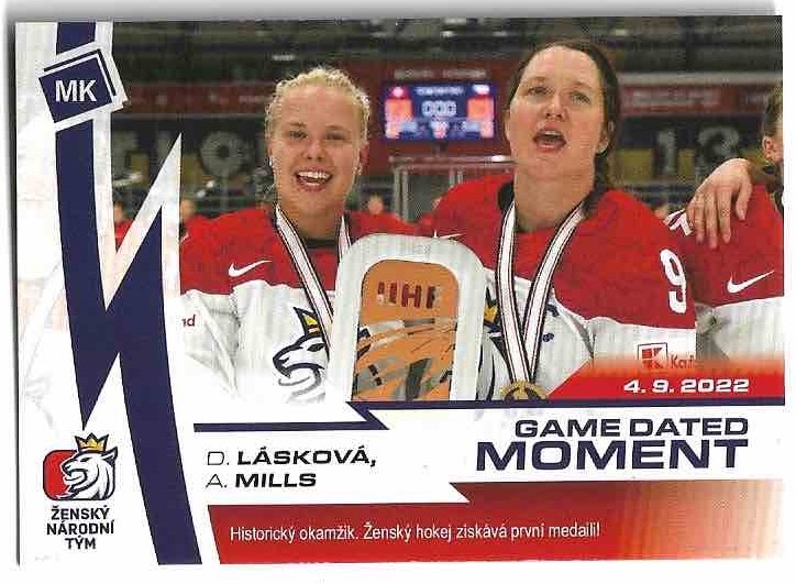Game Dated Moment DOMINIKA LÁSKOVÁ/ALENA MILLS 2023 MK Národní tým