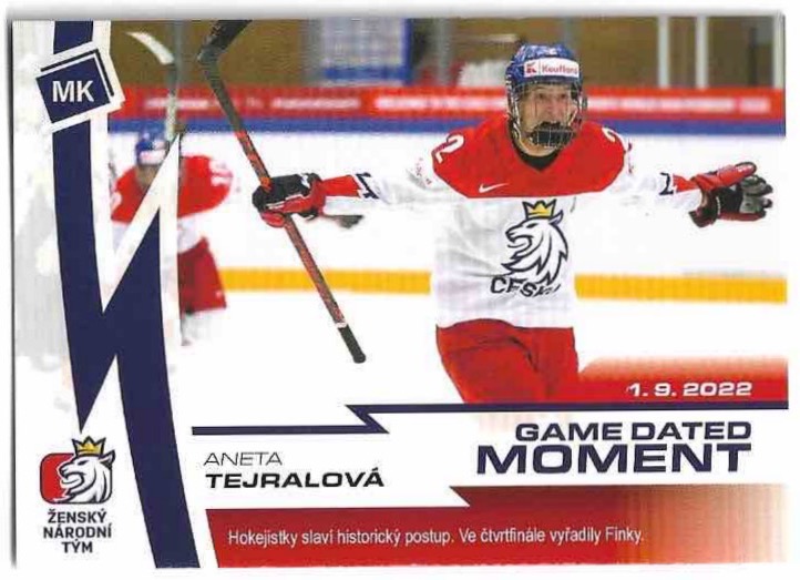Game Dated Moment ANETA TEJRALOVÁ 2023 MK Národní tým