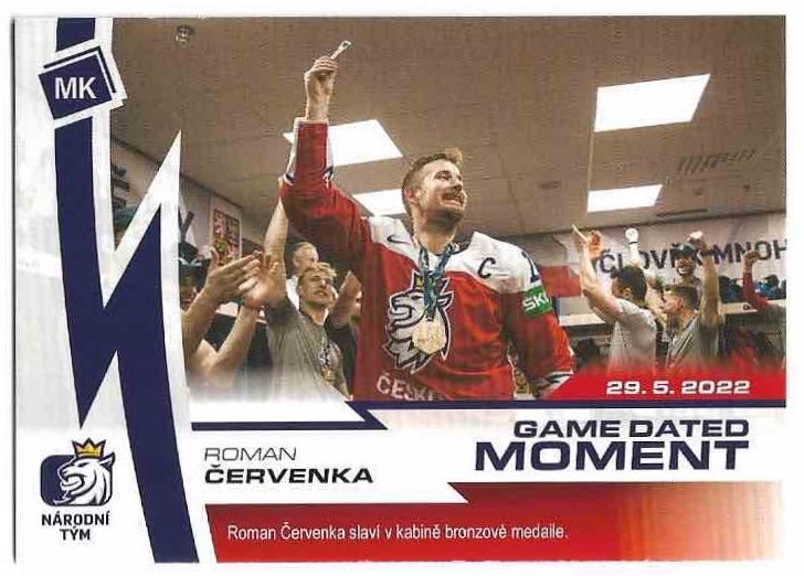 Game Dated Moment ROMAN ČERVENKA 2023 MK Národní tým