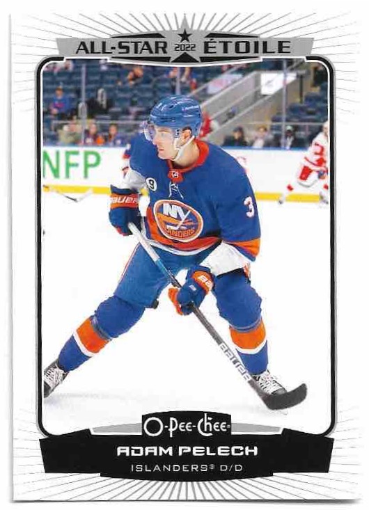 All-Star ADAM PELECH 22-23 UD O-Pee-Chee OPC