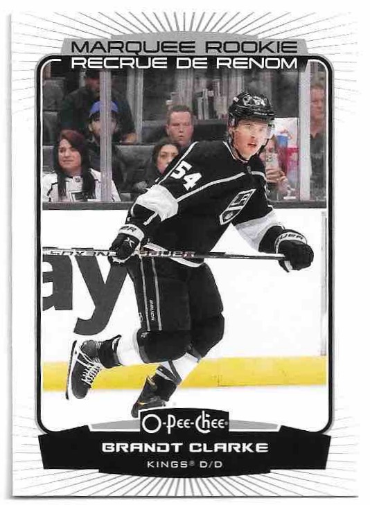 Marquee Rookie BRANDT CLARKE 22-23 UD O-Pee-Chee OPC