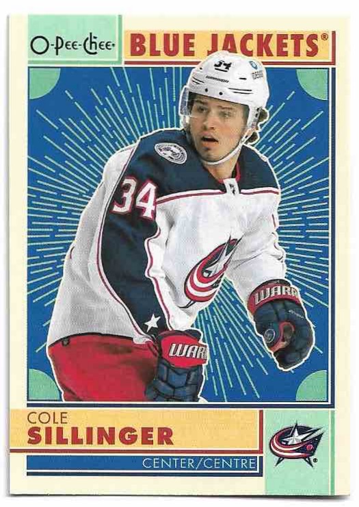 Retro COLE SILLINGER 22-23 UD O-Pee-Chee OPC