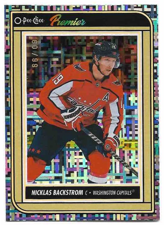 Rainbow Premier NICKLAS BACKSTROM 22-23 UD O-Pee-Chee OPC /99