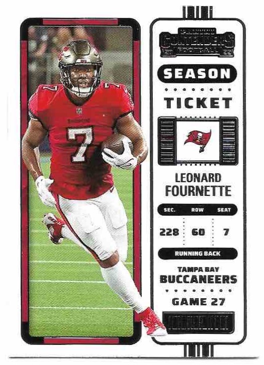 LEONARD FOURNETTE 2022 Panini Contenders Football