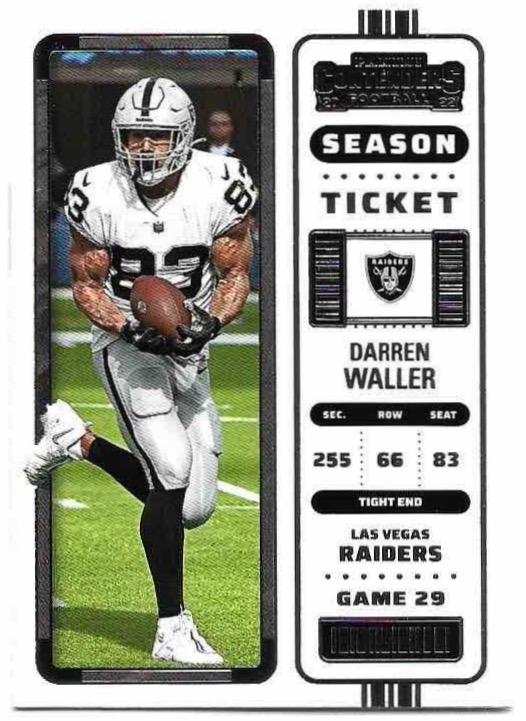 DARREN WALLER 2022 Panini Contenders Football