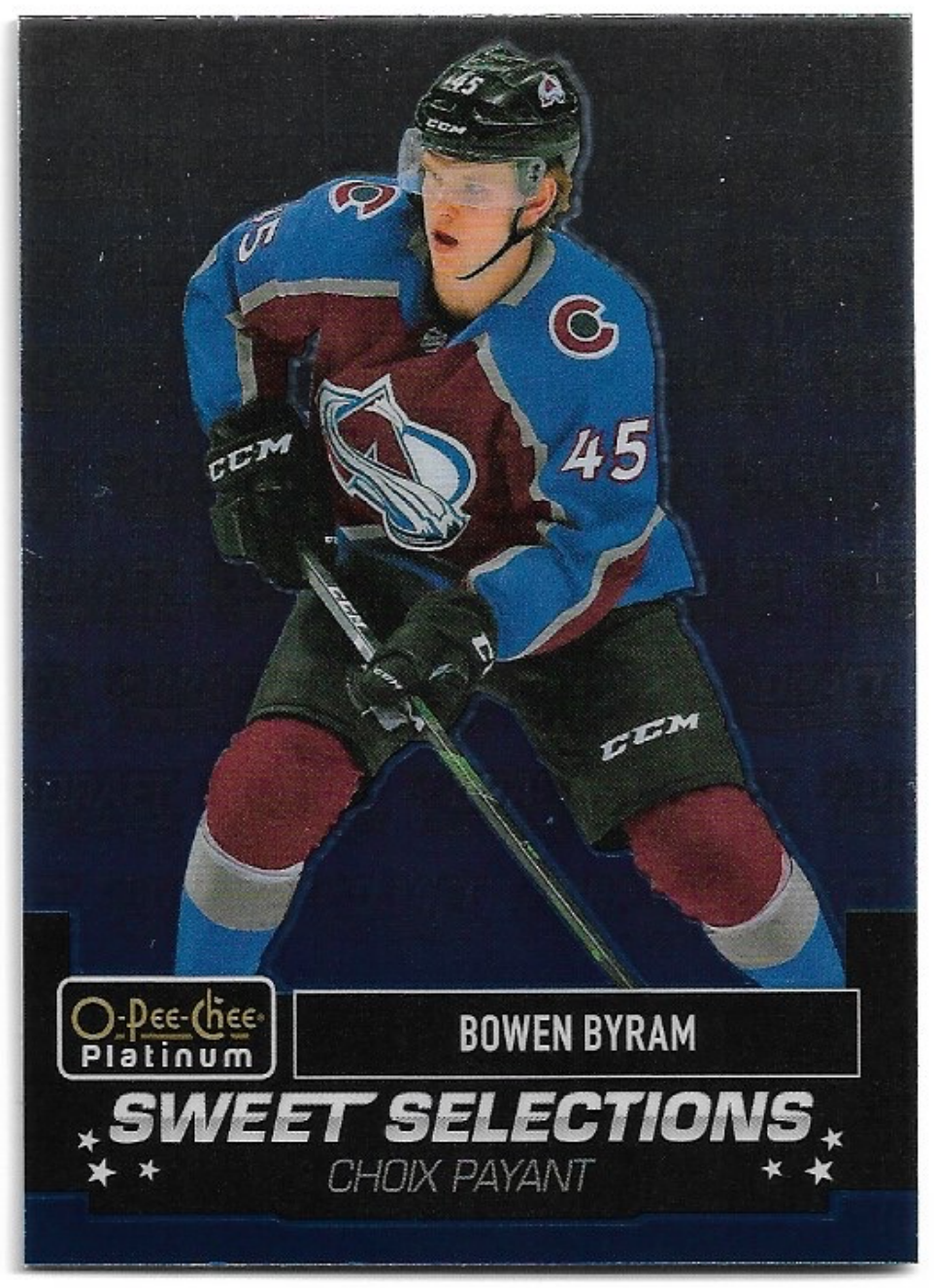 Rookie Sweet Selections BOWEN BYRAM 20-21 UD O-Pee-Chee OPC Platinum