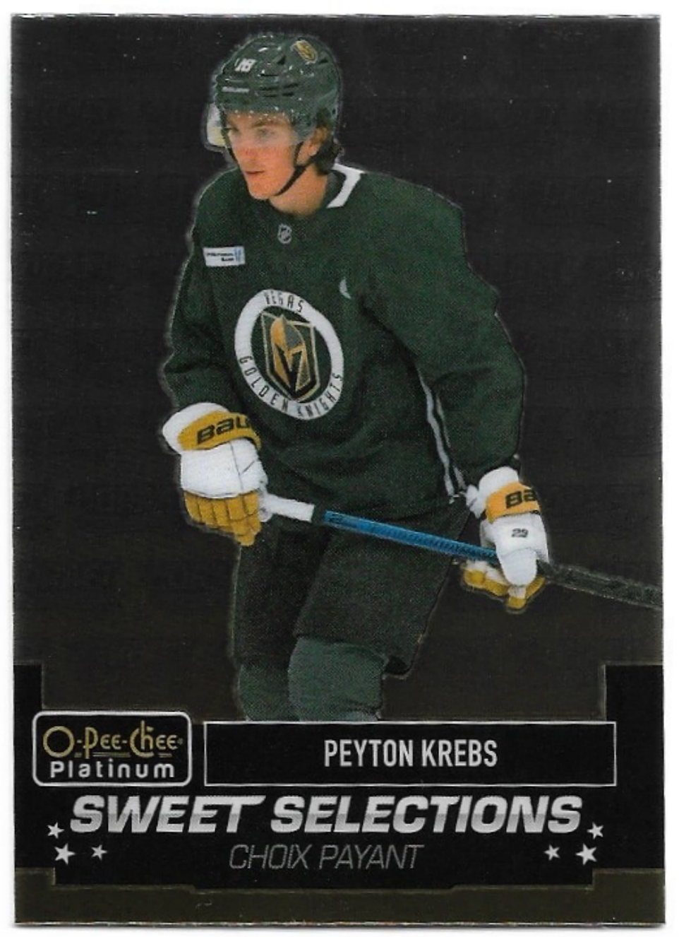 Rookie Sweet Selections PEYTON KREBS 20-21 UD O-Pee-Chee OPC Platinum