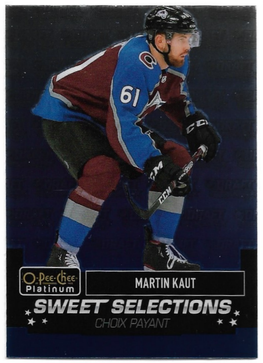 Rookie Sweet Selections MARTIN KAUT 20-21 UD O-Pee-Chee OPC Platinum