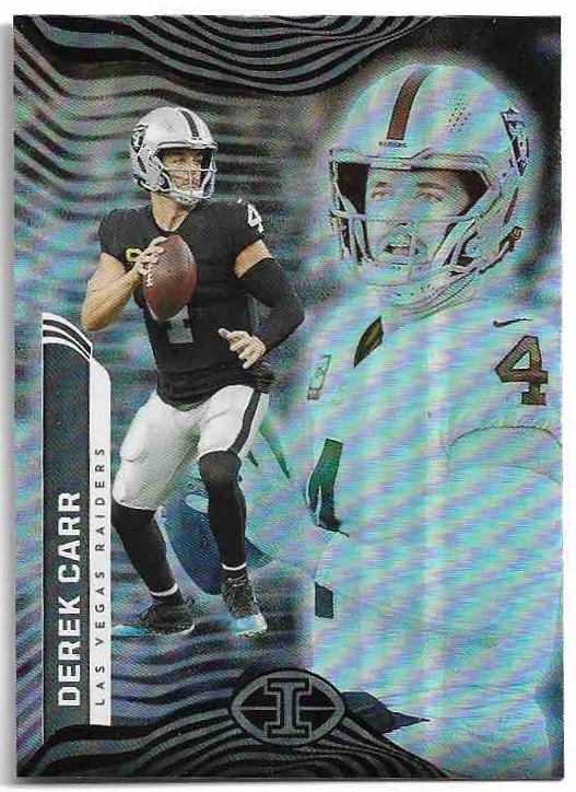 DEREK CARR 2022 Panini Illusions Football