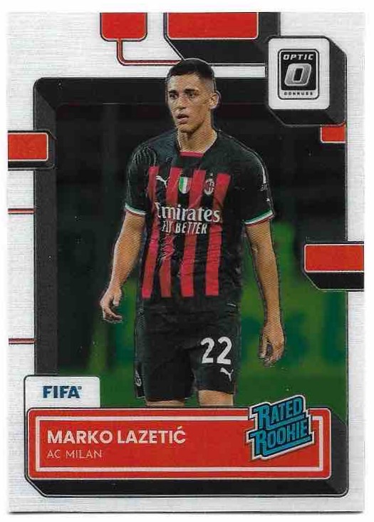 Rated Rookie Optic MARKO LAZETIC 22-23 Panini Donruss Soccer